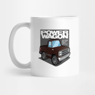 Dark Brown Sunfire - Power Wagon (1980) Mug